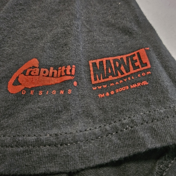 Vintage | 2003 Spiderman Graphitti Tee - Picture 3 of 6